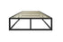 Soho Metal Platform Bed Black